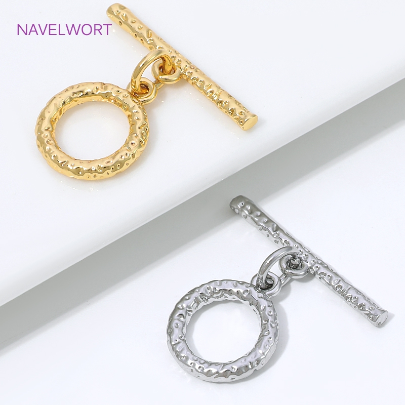 Gold Plated Jewelry - Chiusure a moschettone in ottone per