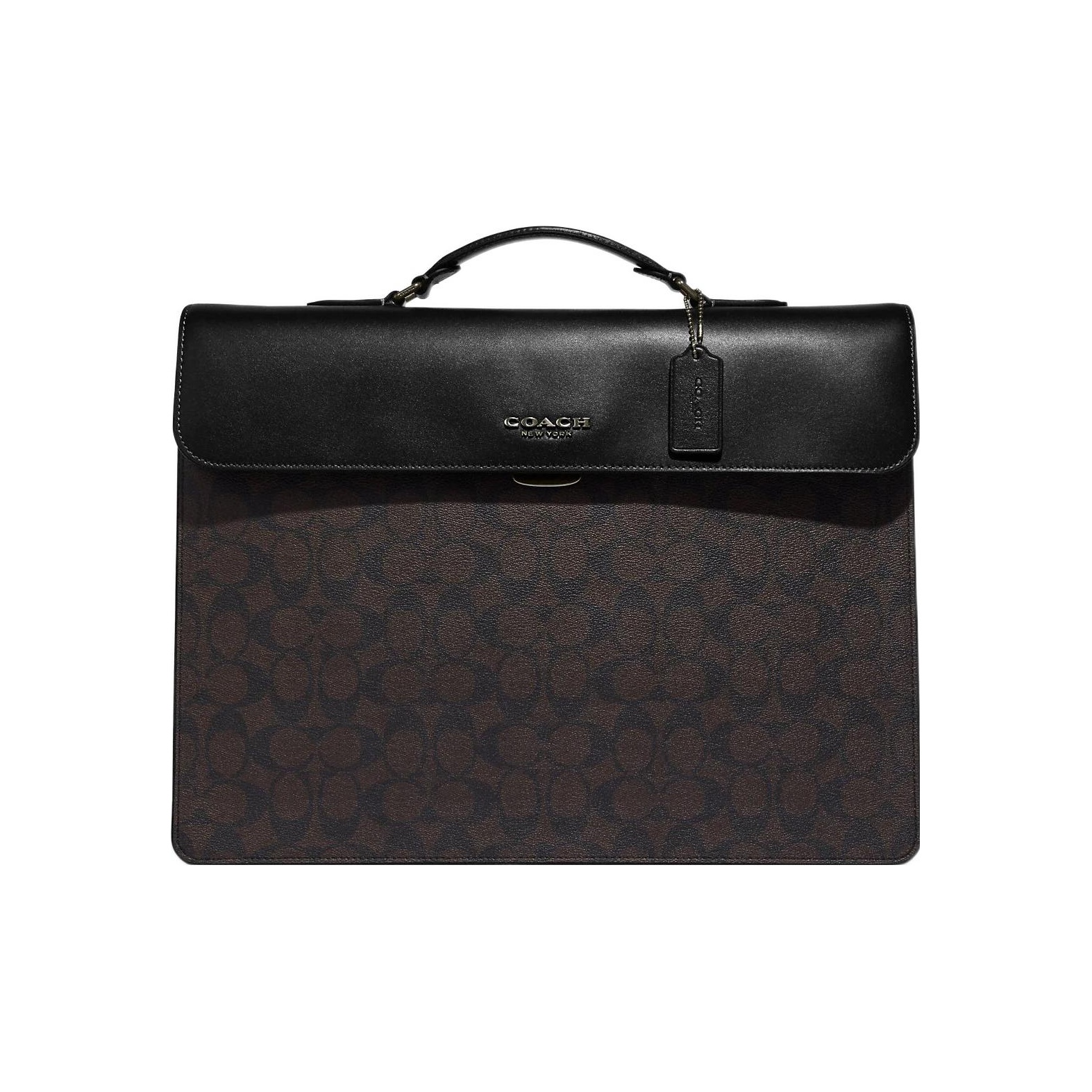 Leather Briefcase - COACH Graham Borsa a Mano in