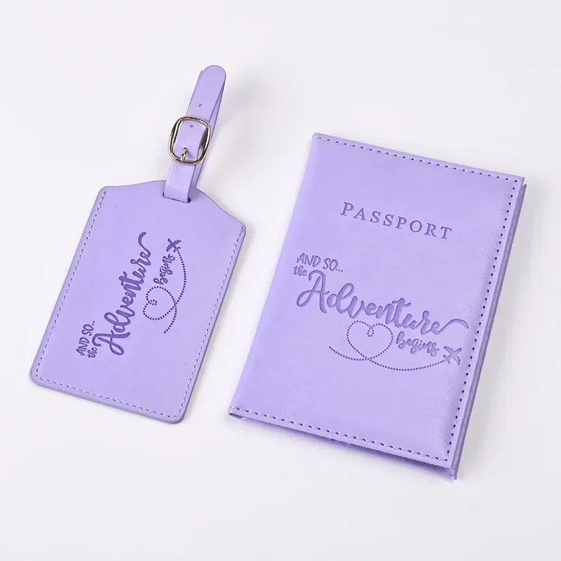 Travel Luggage Set - Nuovo porta passaporto in pelle PU