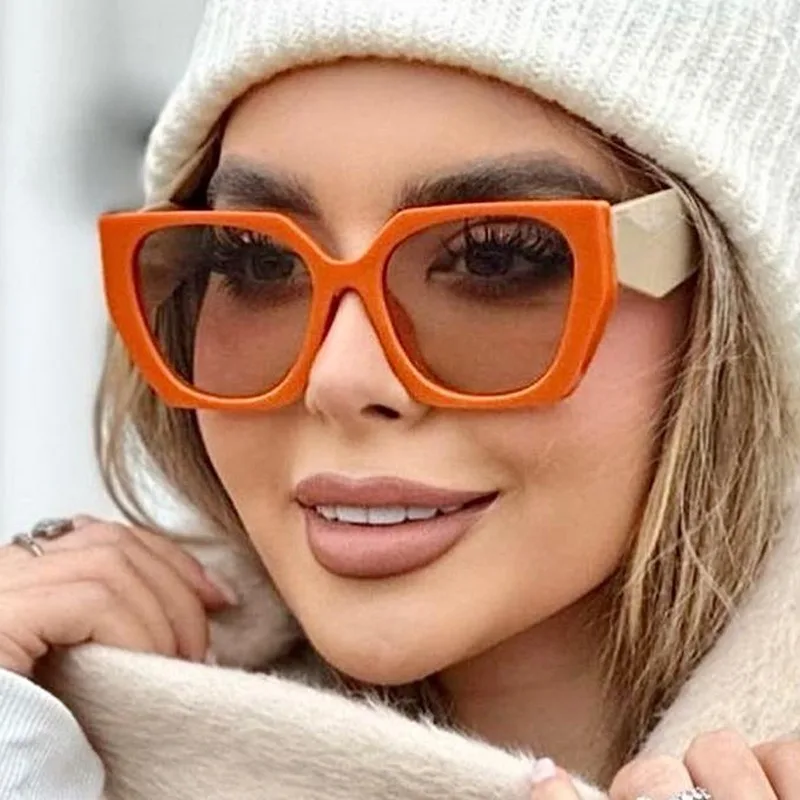 Sunglasses Uv400 - Nuovi occhiali da sole quadrati oversize