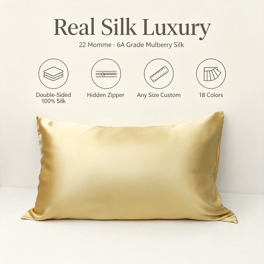 Federa per Cuscino in Seta di  - Silk Pillowcase recensione e prezzo