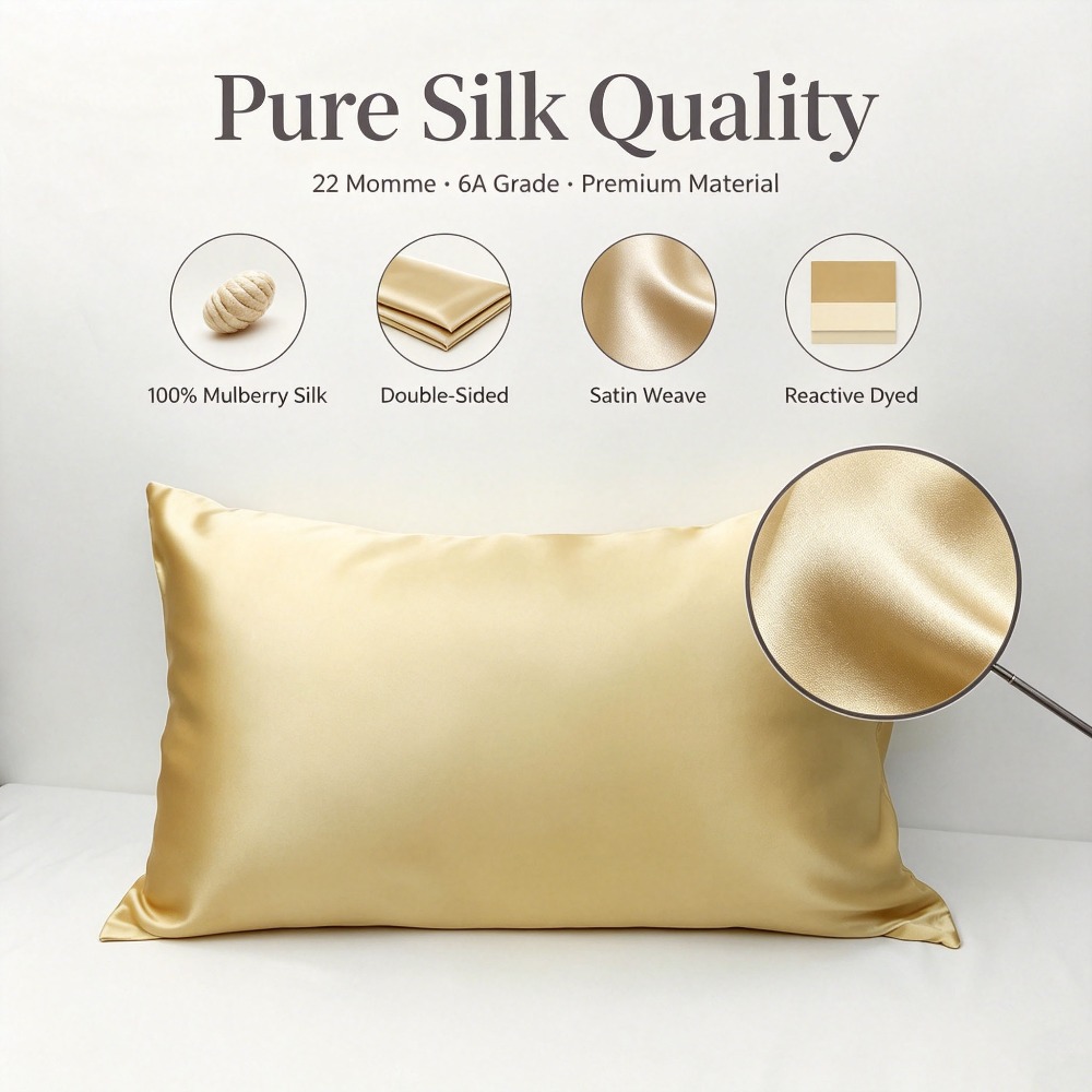 Federa per Cuscino in Seta di  - Silk Pillowcase recensione e prezzo