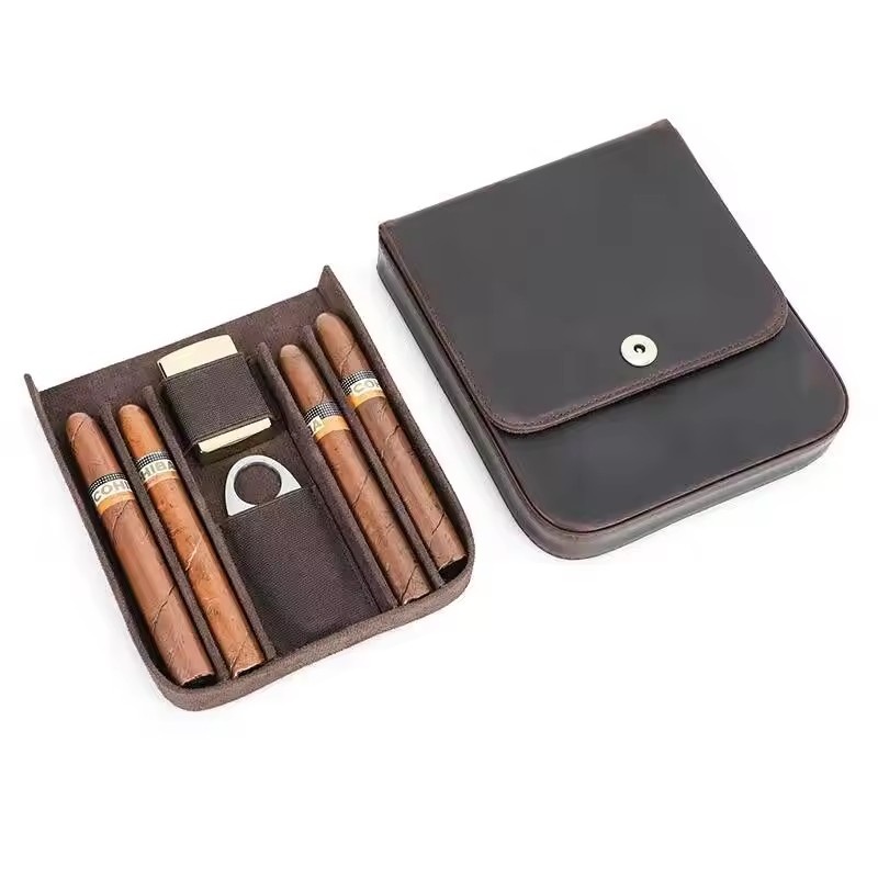 Astuccio portatile per sigari, - Premium Cigar Case recensione e prezzo