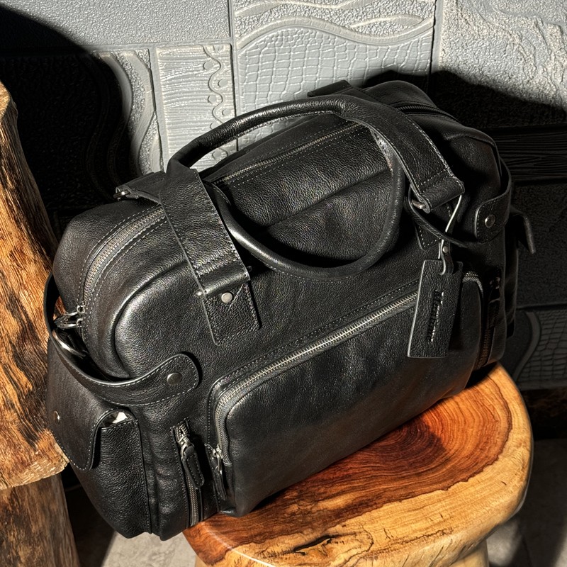 Borsa da uomo vintage con gomm - Travel Luggage Set recensione e prezzo
