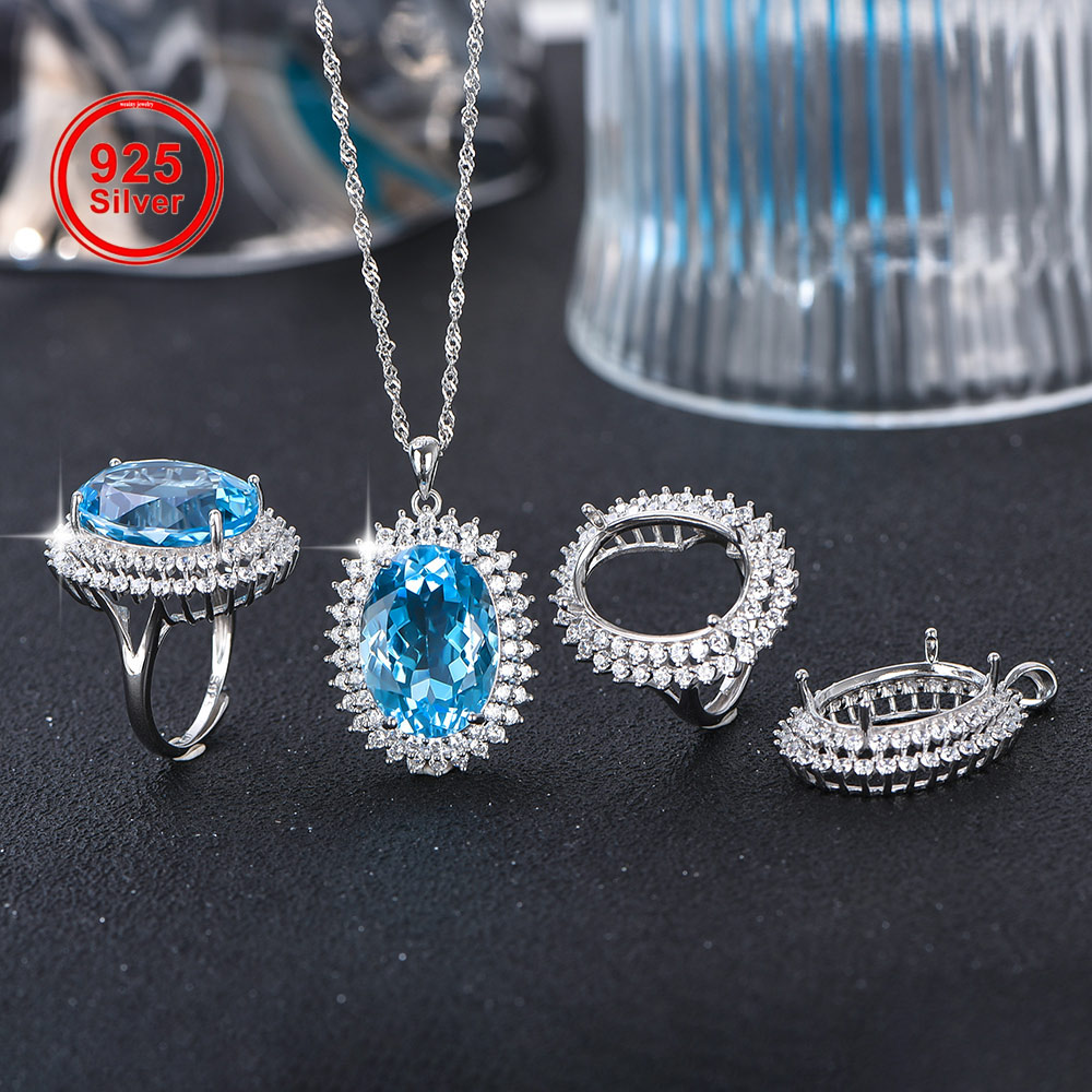 13x18mm S925 Anello in argento - Luxury Gift Set recensione e prezzo