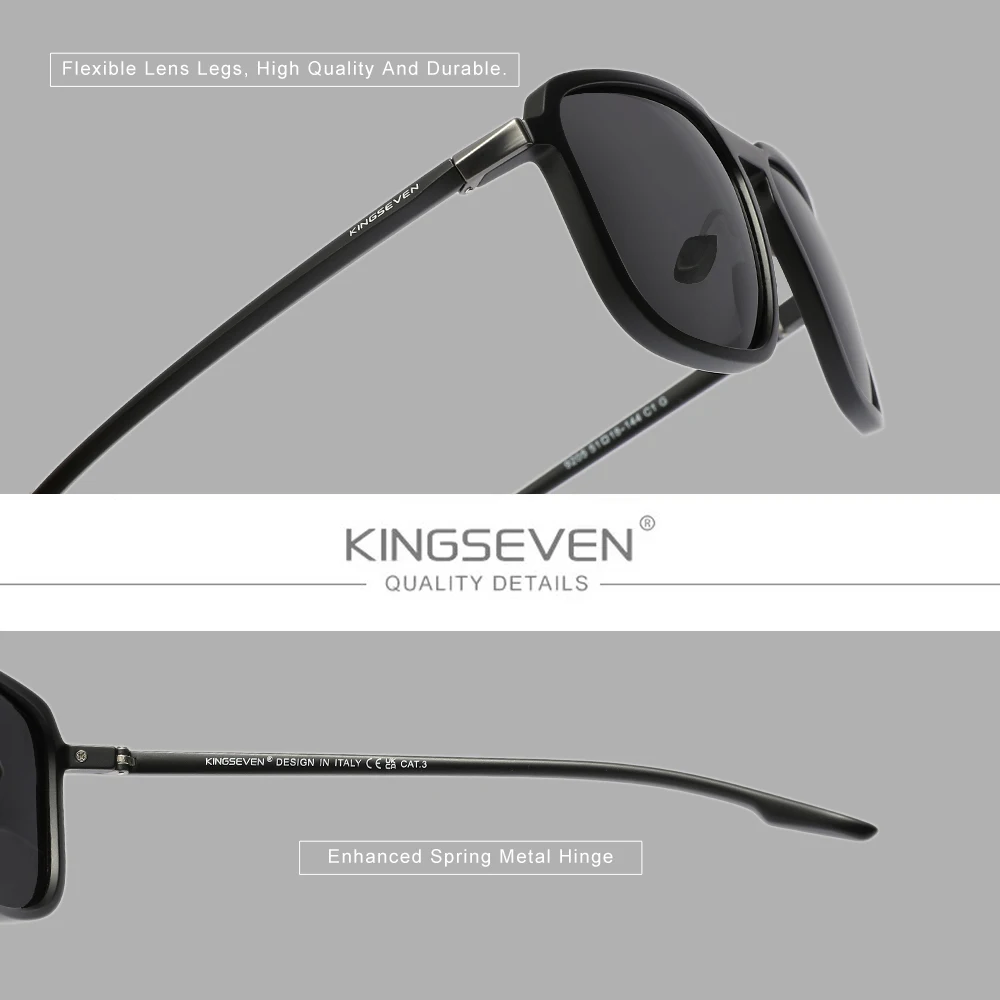 KINGSEVEN Occhiali da sole pol - Sunglasses Uv400 recensione e prezzo