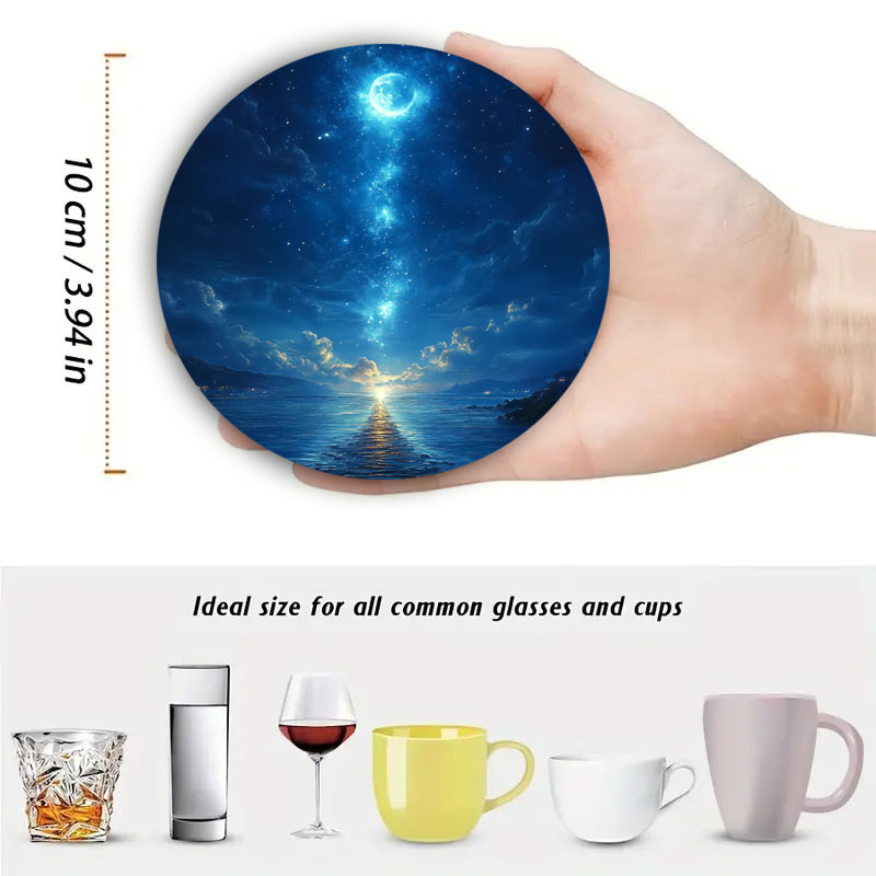Set di 4 sottobicchieri artist - Marble Coaster Set recensione e prezzo