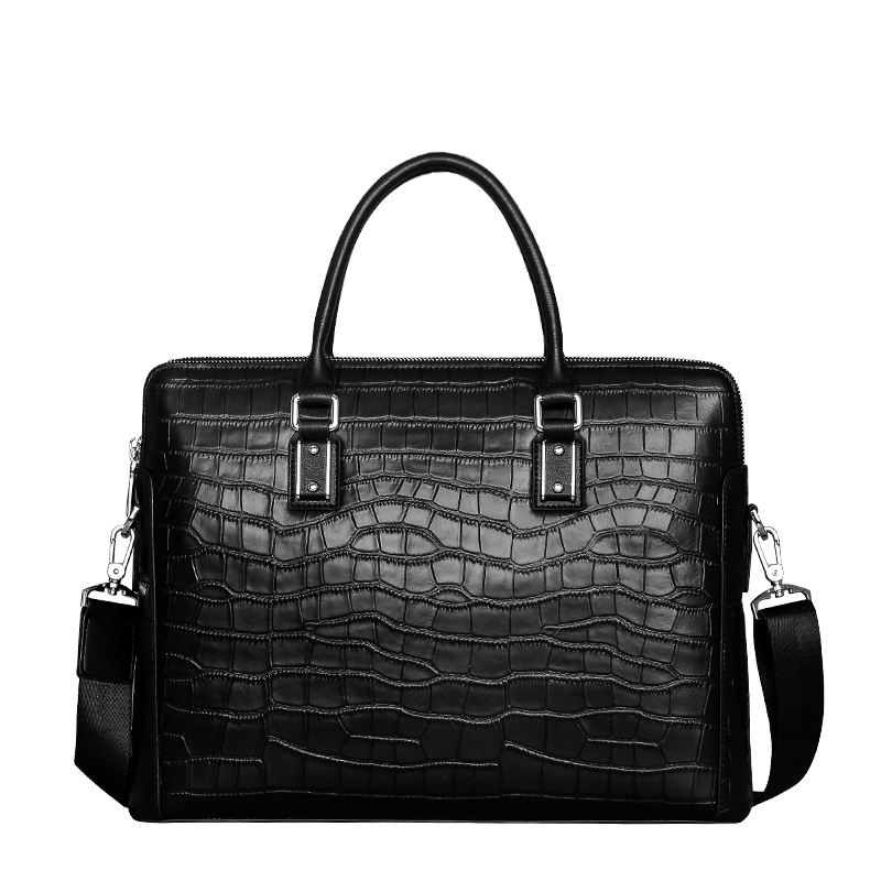 Nuova Borsa da Uomo in Vera Pe - Leather Briefcase recensione e prezzo