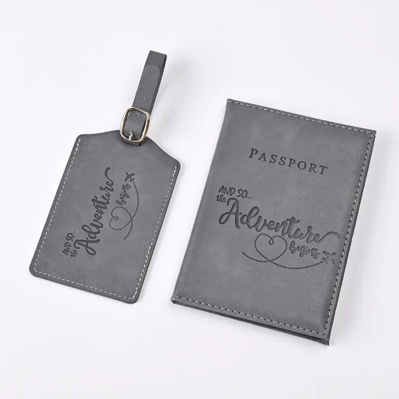 Nuovo porta passaporto in pell - Travel Luggage Set recensione e prezzo