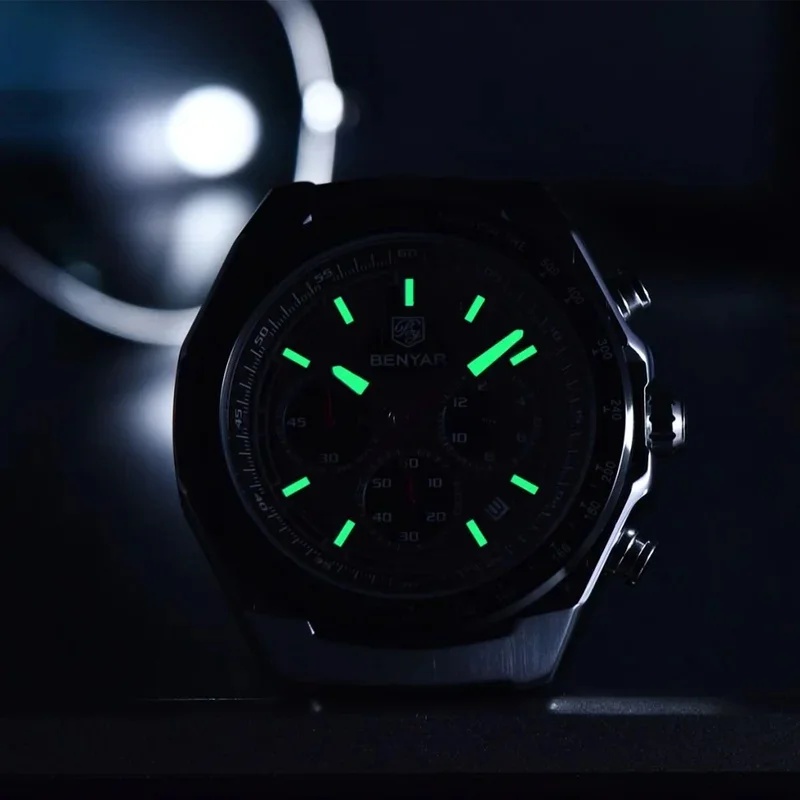 BENYAR 5215 Orologio al Quarzo - Luxury Watch Men recensione e prezzo