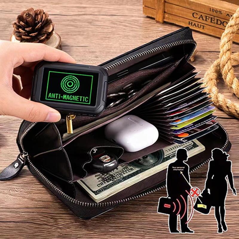 Nuovo Portafoglio Lungo da Uom - Leather Wallet Men recensione e prezzo